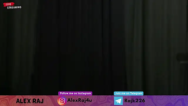 Alexx RAJ online show from 31, 7, 2026