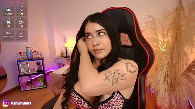 Snapshot of KallyMyller1 chatting on 14, 1, 2025 KallyMyller1 online show from 14, 1, 2025