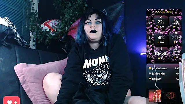 Psychobitch7 online show from 19, 2, 2026