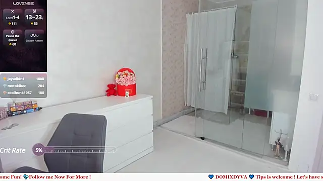 Snapshot of Domixdyva chatting on 4, 3, 2025 Domixdyva online show from 4, 3, 2025