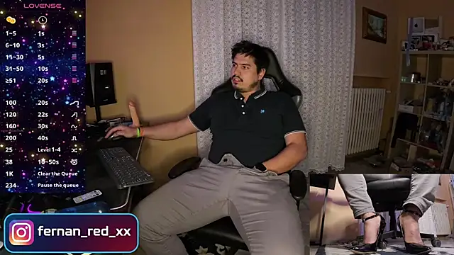 fernan redsxxx online show from 19, 2, 2026