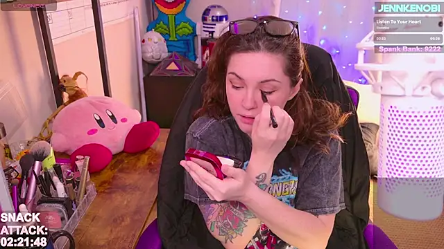 Snapshot of JennKenobi chatting on 20, 3, 2025 JennKenobi online show from 20, 3, 2025