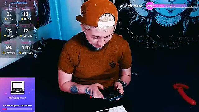 Marieblueeyes online show from 25, 2, 2026