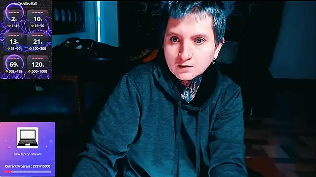 Marieblueeyes online show from 10, 3, 2026