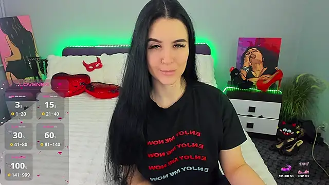 Snapshot of KeiraChoCo chatting on 6, 11, 2025 KeiraChoCo online show from 6, 11, 2025