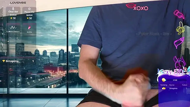 Snapshot of PeterNoak chatting on 3, 12, 2024 PeterNoak online show from 3, 12, 2024