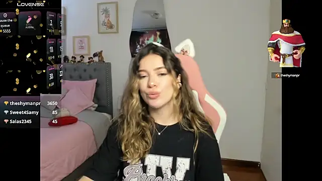 Snapshot of samysweet_8 chatting on 17, 2, 2025 samysweet 8 online show from 17, 2, 2025