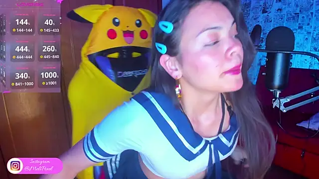 Meli Pixel online show from 11, 2, 2025