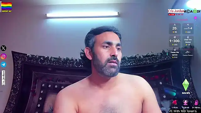 Snapshot of CrisJordan_Hot chatting on 29, 11, 2025 CrisJordan Hot online show from 29, 11, 2025