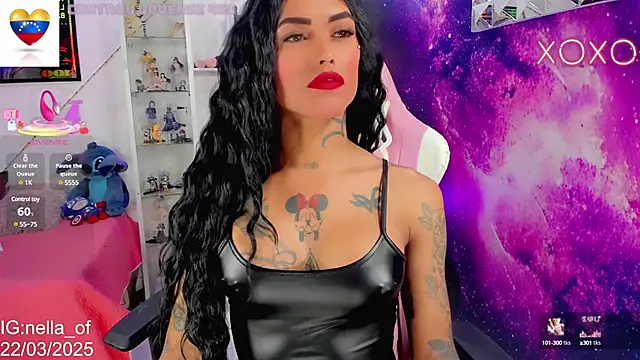 Nella Dolls online show from 22, 3, 2025