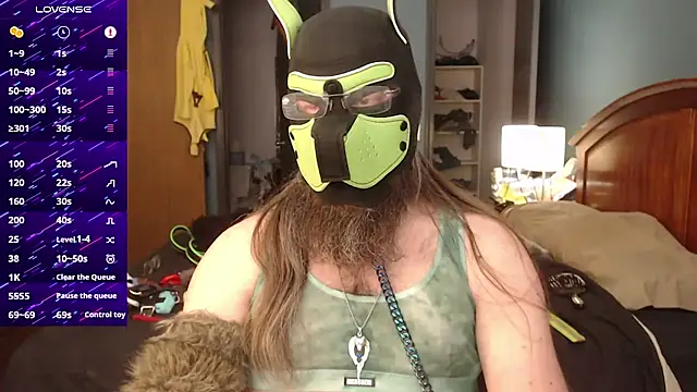 kinkywolf429 online show from 21, 12, 2025