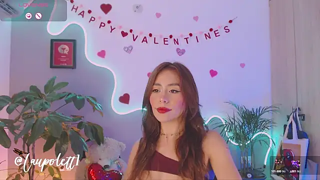 Snapshot of LauPolett chatting on 16, 2, 2025 LauPolett online show from 16, 2, 2025