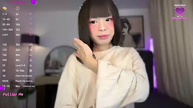 SweetCheska19 online show from 22, 6, 2026