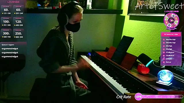 ArtofSweet online show from 18, 3, 2025