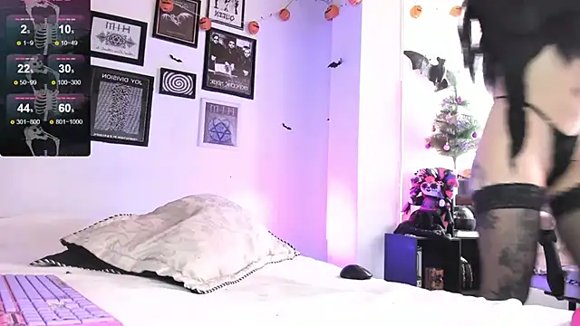 Snapshot of gothic_do11 chatting on 11, 12, 2024 gothic do11 online show from 11, 12, 2024