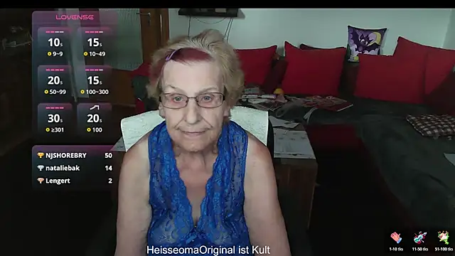 HeisseomaOriginal online show from 20, 7, 2026