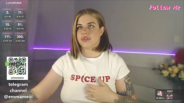 Snapshot of Emma_meii chatting on 9, 2, 2025 Emma meii online show from 9, 2, 2025