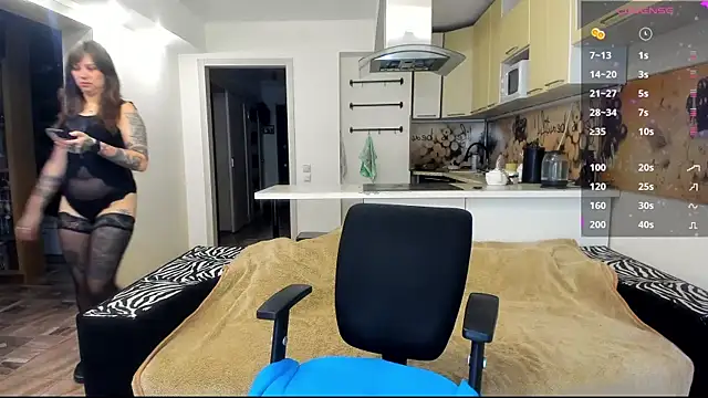 StacyTigerr online show from 14, 10, 2025