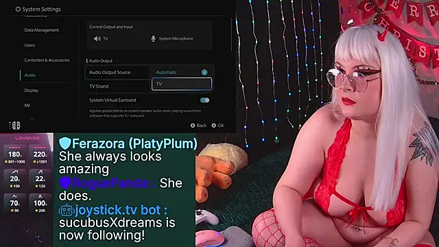 Snapshot of evamila chatting on 1, 12, 2025 evamila online show from 1, 12, 2025