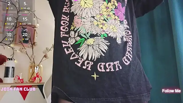 Snapshot of evangel1ne chatting on 5, 1, 2025 evangel1ne online show from 5, 1, 2025