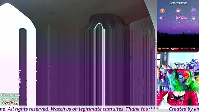 Snapshot of kinky_Hexme chatting on 19, 2, 2025 kinky Hexme online show from 19, 2, 2025