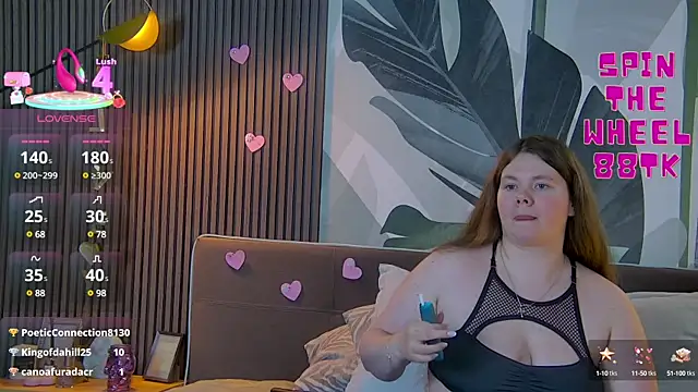 Snapshot of RubyValen chatting on 19, 3, 2025 RubyValen online show from 19, 3, 2025