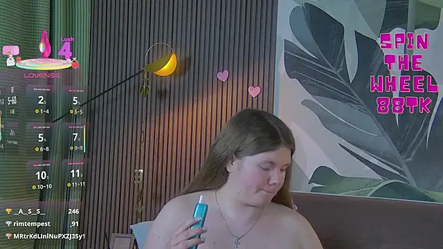 Snapshot of RubyValen chatting on 22, 3, 2025 RubyValen online show from 22, 3, 2025