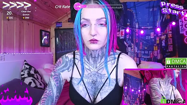 Snapshot of NekoCyber chatting on 2, 12, 2024 NekoCyber online show from 2, 12, 2024