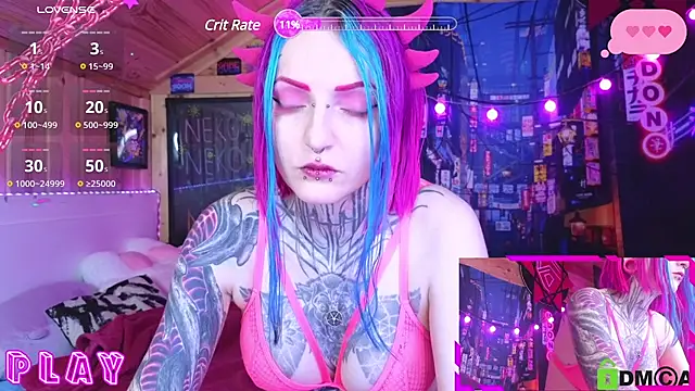 Snapshot of NekoCyber chatting on 12, 12, 2024 NekoCyber online show from 12, 12, 2024