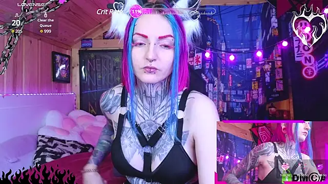 Snapshot of NekoCyber chatting on 25, 12, 2024 NekoCyber online show from 25, 12, 2024