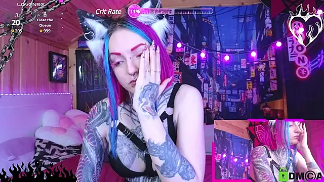 Snapshot of NekoCyber chatting on 25, 12, 2024 NekoCyber online show from 25, 12, 2024