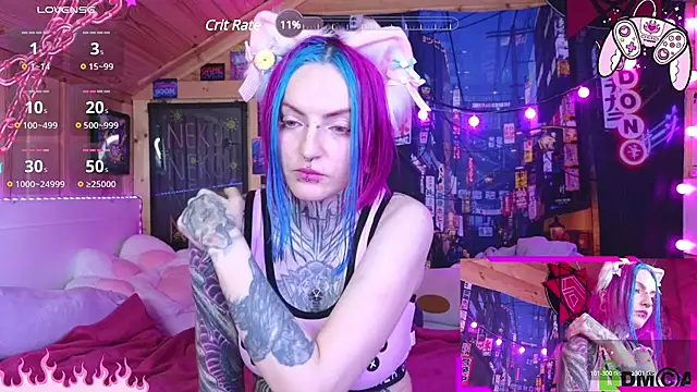 Snapshot of NekoCyber chatting on 30, 1, 2025 NekoCyber online show from 30, 1, 2025