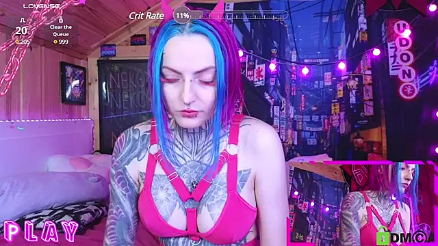 Snapshot of NekoCyber chatting on 3, 2, 2025 NekoCyber online show from 3, 2, 2025