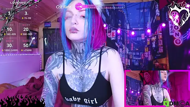 Snapshot of NekoCyber chatting on 19, 2, 2025 NekoCyber online show from 19, 2, 2025