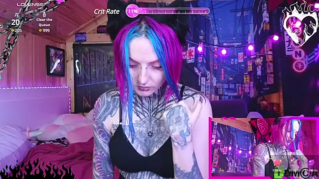 Snapshot of NekoCyber chatting on 22, 2, 2025 NekoCyber online show from 22, 2, 2025