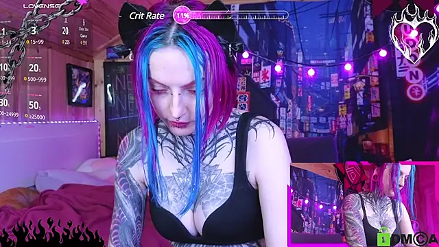 Snapshot of NekoCyber chatting on 24, 2, 2025 NekoCyber online show from 24, 2, 2025