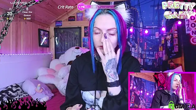 Snapshot of NekoCyber chatting on 7, 3, 2025 NekoCyber online show from 7, 3, 2025