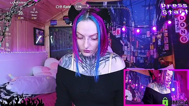 Snapshot of NekoCyber chatting on 8, 3, 2025 NekoCyber online show from 8, 3, 2025