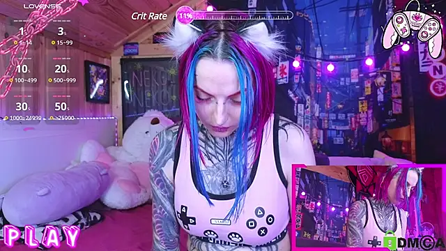 Snapshot of NekoCyber chatting on 20, 3, 2025 NekoCyber online show from 20, 3, 2025