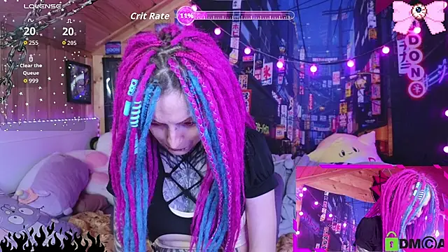 Snapshot of NekoCyber chatting on 28, 9, 2025 NekoCyber online show from 28, 9, 2025