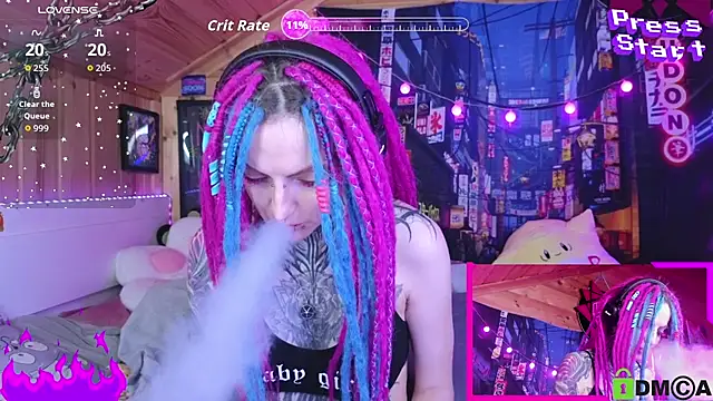 Snapshot of NekoCyber chatting on 5, 10, 2025 NekoCyber online show from 5, 10, 2025