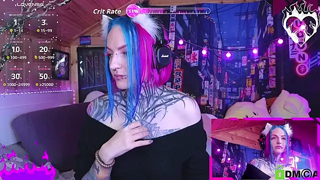 Snapshot of NekoCyber chatting on 26, 10, 2025 NekoCyber online show from 26, 10, 2025