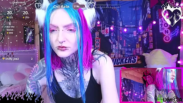 Snapshot of NekoCyber chatting on 17, 5, 2026 NekoCyber online show from 17, 5, 2026
