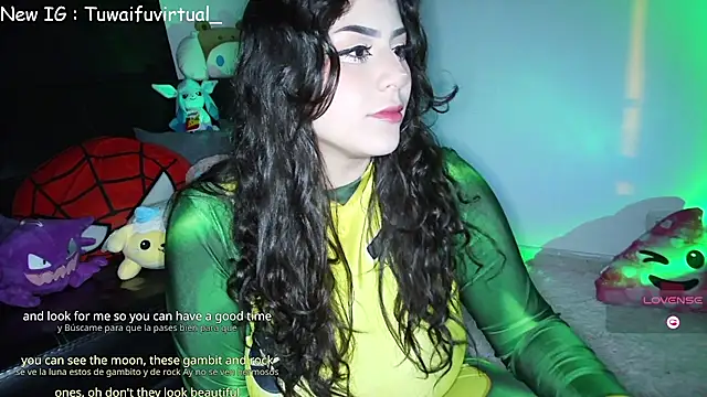 Snapshot of TuWaifuVirtual1 chatting on 14, 11, 2025 TuWaifuVirtual1 online show from 14, 11, 2025