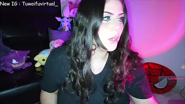 Snapshot of TuWaifuVirtual1 chatting on 16, 11, 2025 TuWaifuVirtual1 online show from 16, 11, 2025