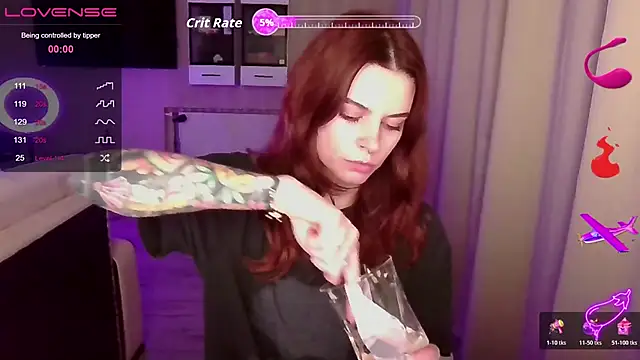 RinaDevil online show from 24, 10, 2025