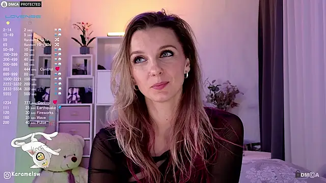 Karamelsw  online show from 25, 9, 2025