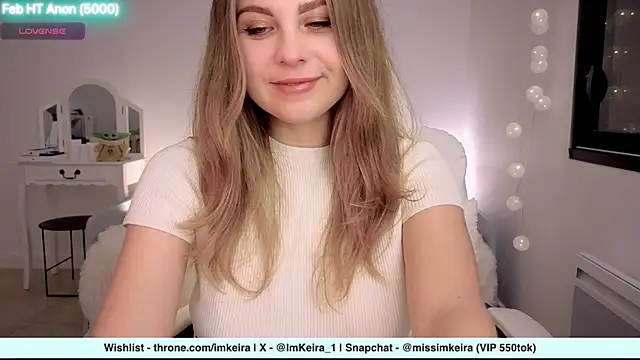ImKeira online show from 2, 2, 2025