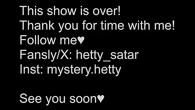 Hetty satar online show from 28, 2, 2025