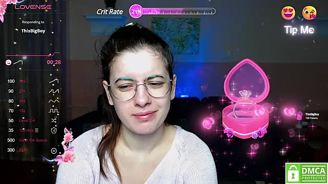 Aminabeatris online show from 6, 3, 2025